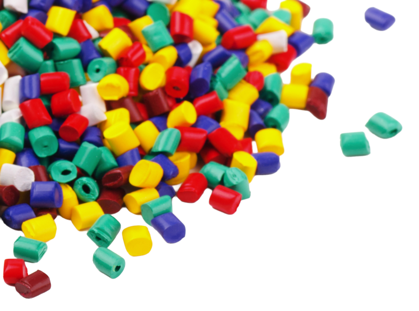 カラフルなプラスチック