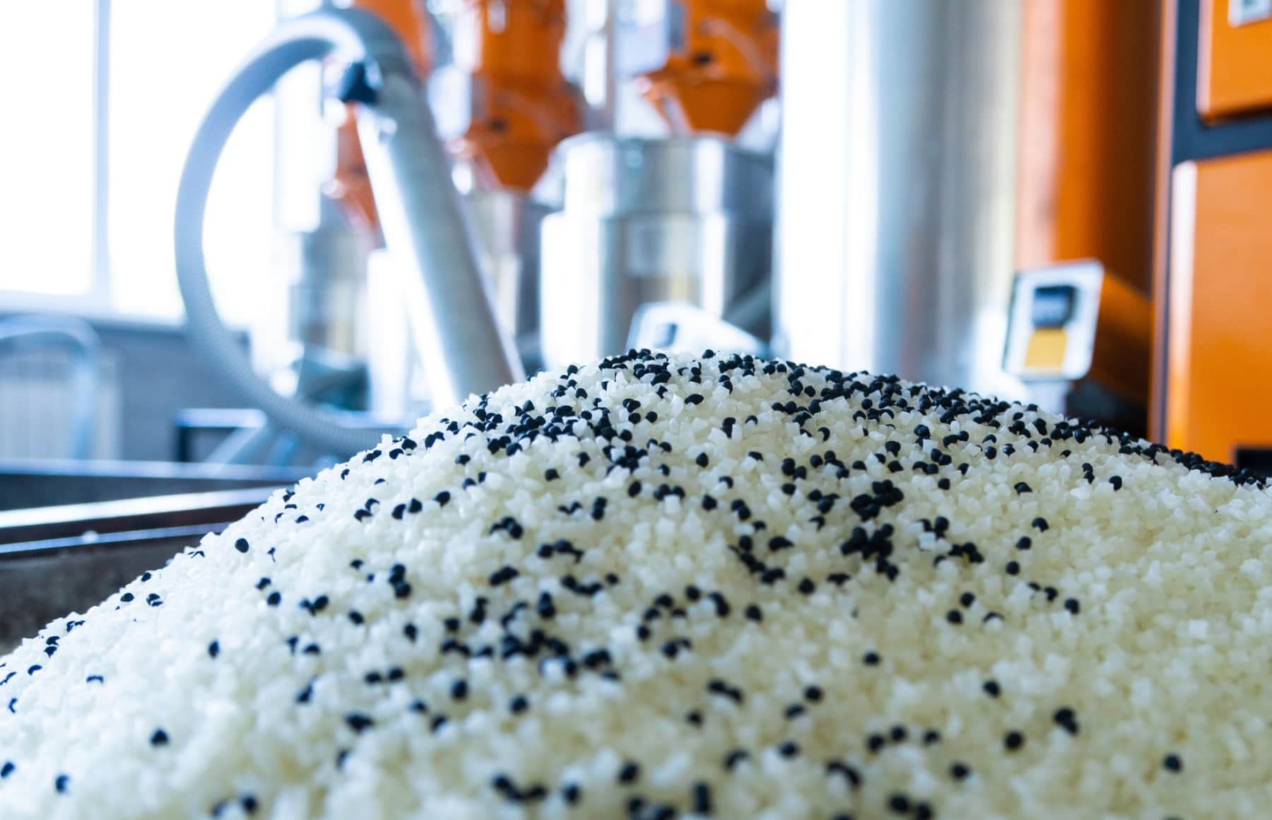 大量のプラスチック