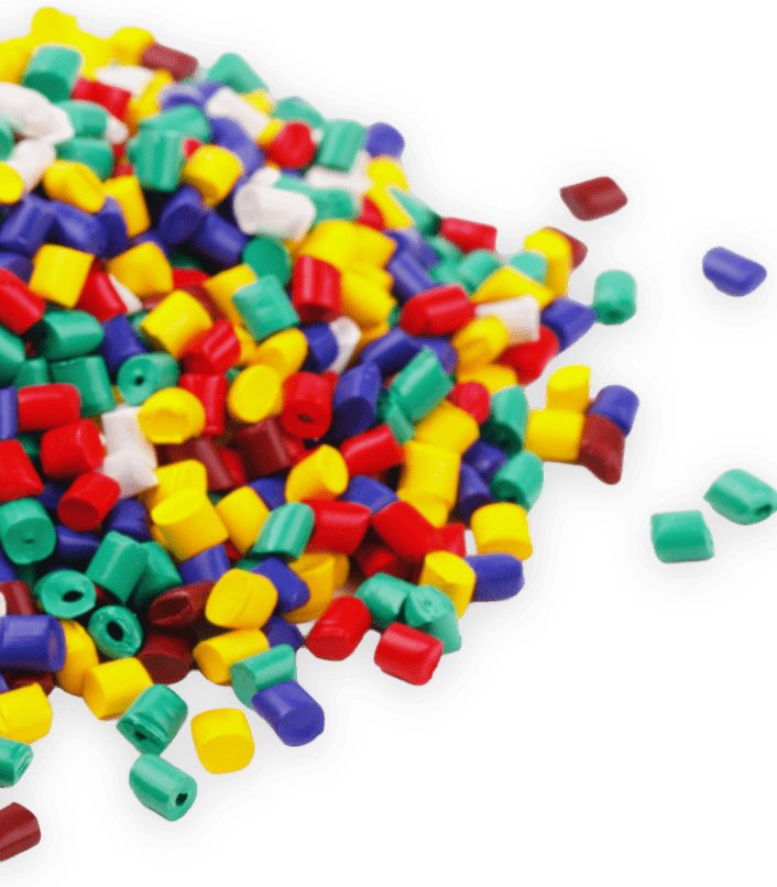 カラフルなプラスチック